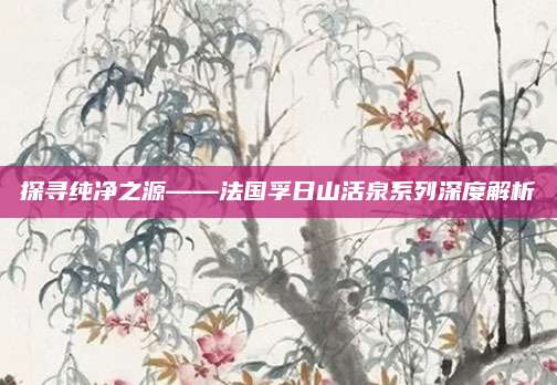 探寻纯净之源——法国孚日山活泉系列深度解析