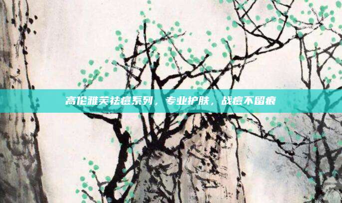 高伦雅芙祛痘系列，专业护肤，战痘不留痕