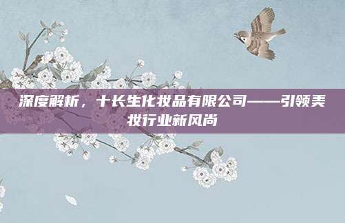 深度解析，十长生化妆品有限公司——引领美妆行业新风尚