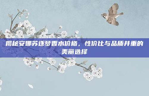揭秘安娜苏逐梦香水价格，性价比与品质并重的美丽选择