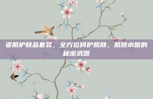 姿肌护肤品套装，全方位呵护肌肤，肌肤水嫩的秘密武器