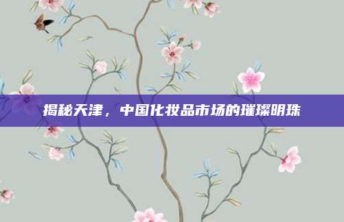 揭秘天津，中国化妆品市场的璀璨明珠