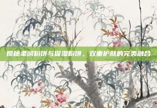 揭秘柔润粉饼与保湿粉饼，双重护肤的完美融合