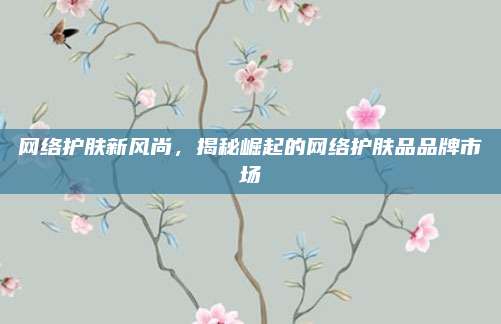 网络护肤新风尚，揭秘崛起的网络护肤品品牌市场