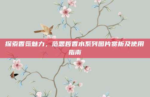 探索香氛魅力，范思哲香水系列图片赏析及使用指南