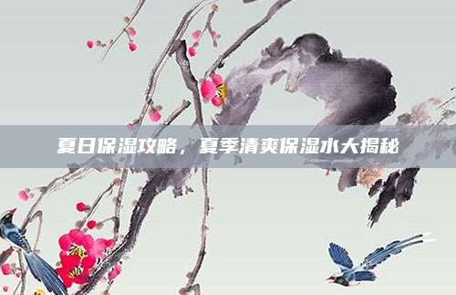 夏日保湿攻略，夏季清爽保湿水大揭秘