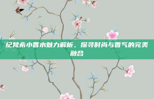 纪梵希小香水魅力解析，探寻时尚与香气的完美融合
