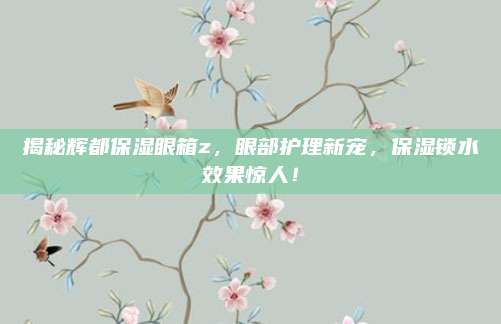 揭秘辉都保湿眼箱z，眼部护理新宠，保湿锁水效果惊人！