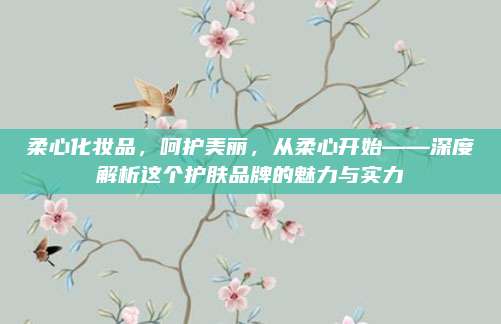 柔心化妆品，呵护美丽，从柔心开始——深度解析这个护肤品牌的魅力与实力