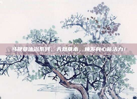 马鞭草沐浴系列,天然草本,焕发身心新活力!