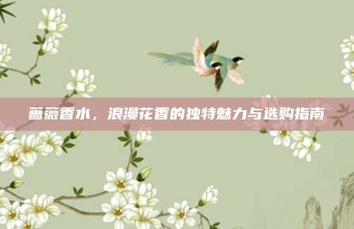 蔷薇香水，浪漫花香的独特魅力与选购指南