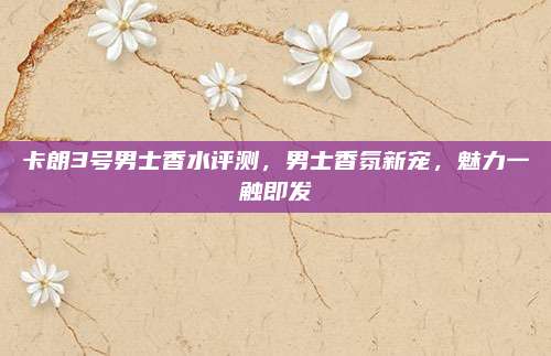 卡朗3号男士香水评测,男士香氛新宠,魅力一触即发