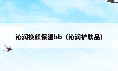 沁润换颜保湿bb（沁润护肤品）